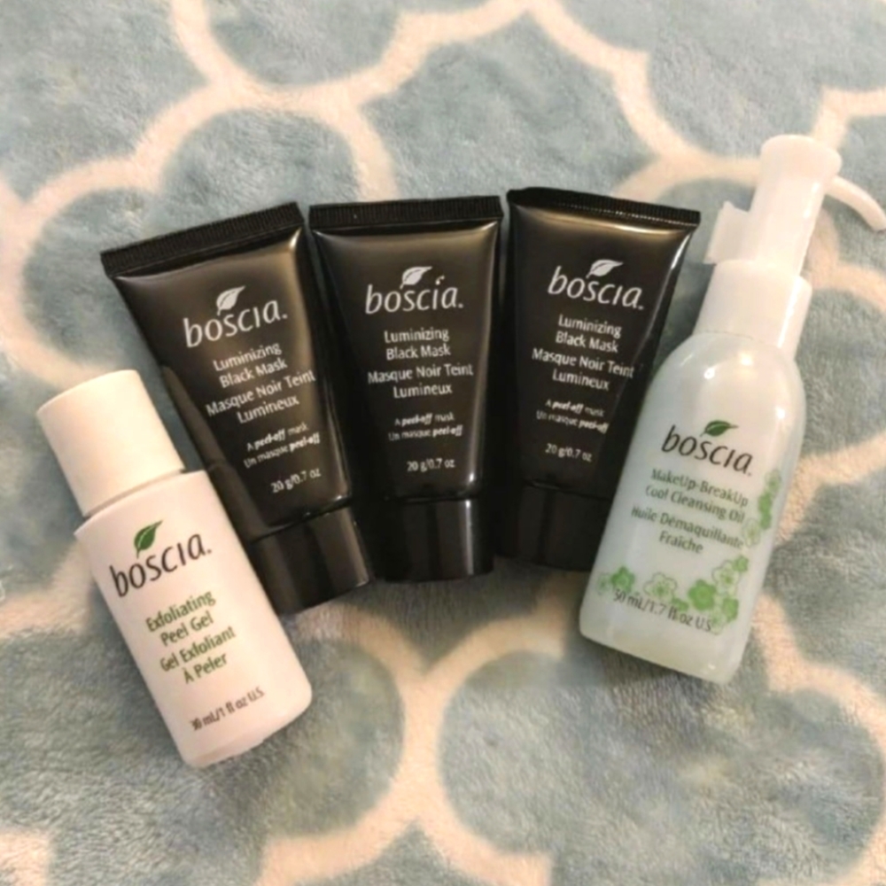 Boscia travel size skincare trio